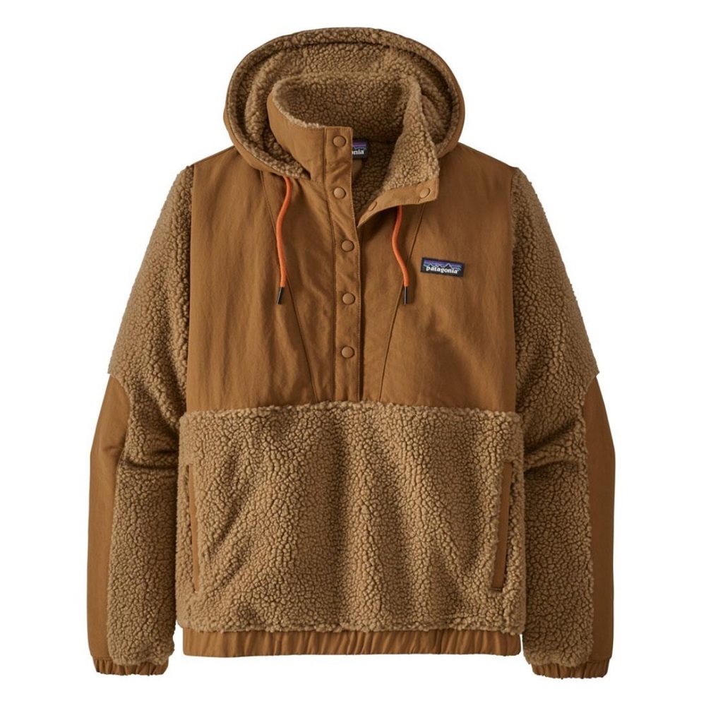 Retro pull over hoodie